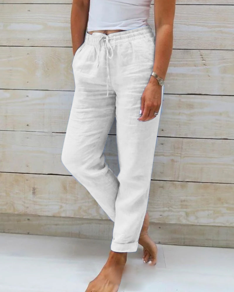 Elizabeth | Cotton Comfort Pants