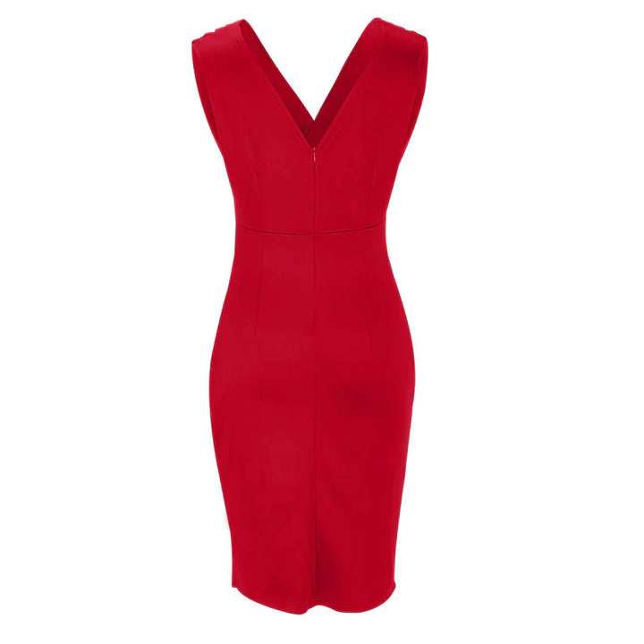 Serena | Elegant Red Evening Dress