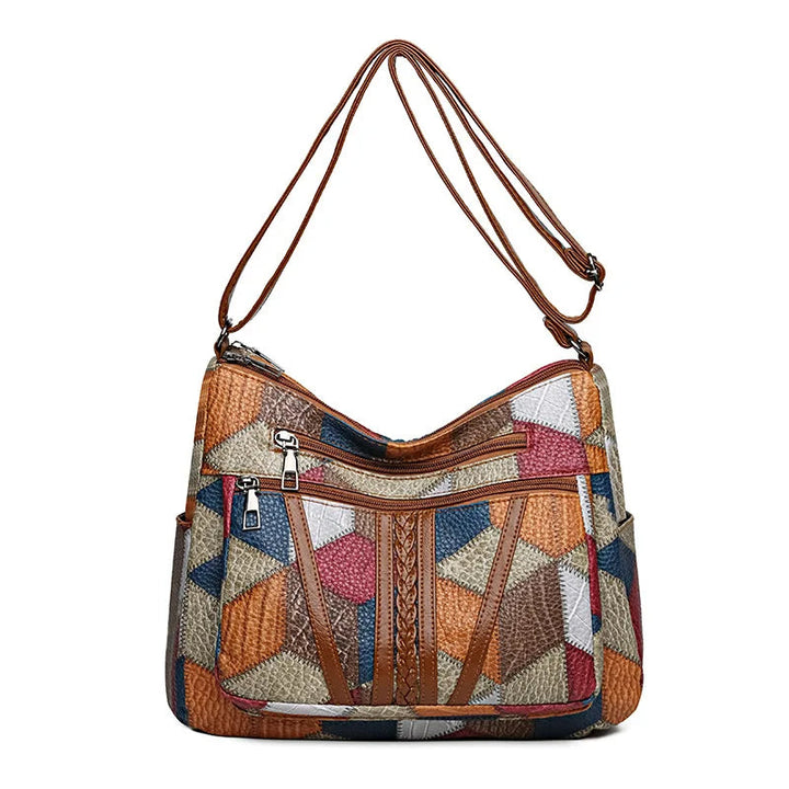 Marisol | Patchwork Crossbody Shoulder Bag