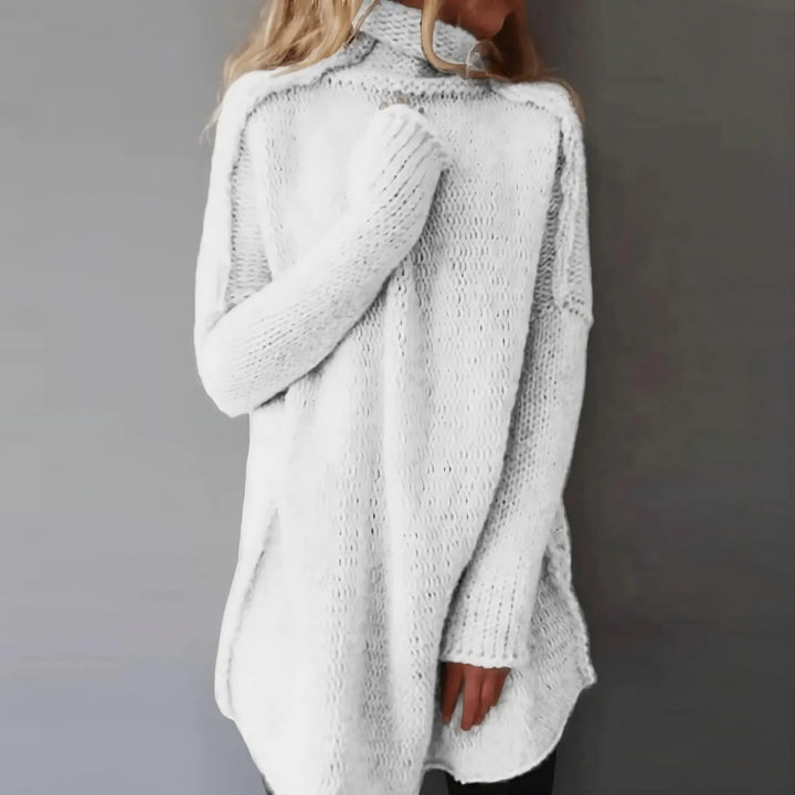 Grace- Hand-knitted Cable Sweater