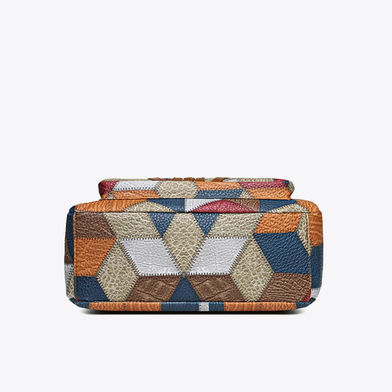 Marisol | Patchwork Crossbody Shoulder Bag