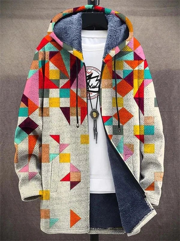 Theo | Colorful Hooded Men’s Jacket