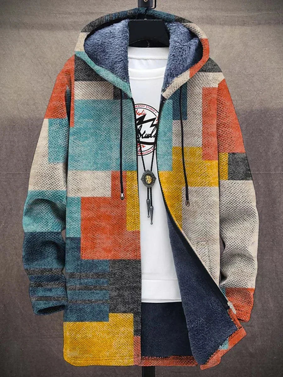 Theo | Colorful Hooded Men’s Jacket