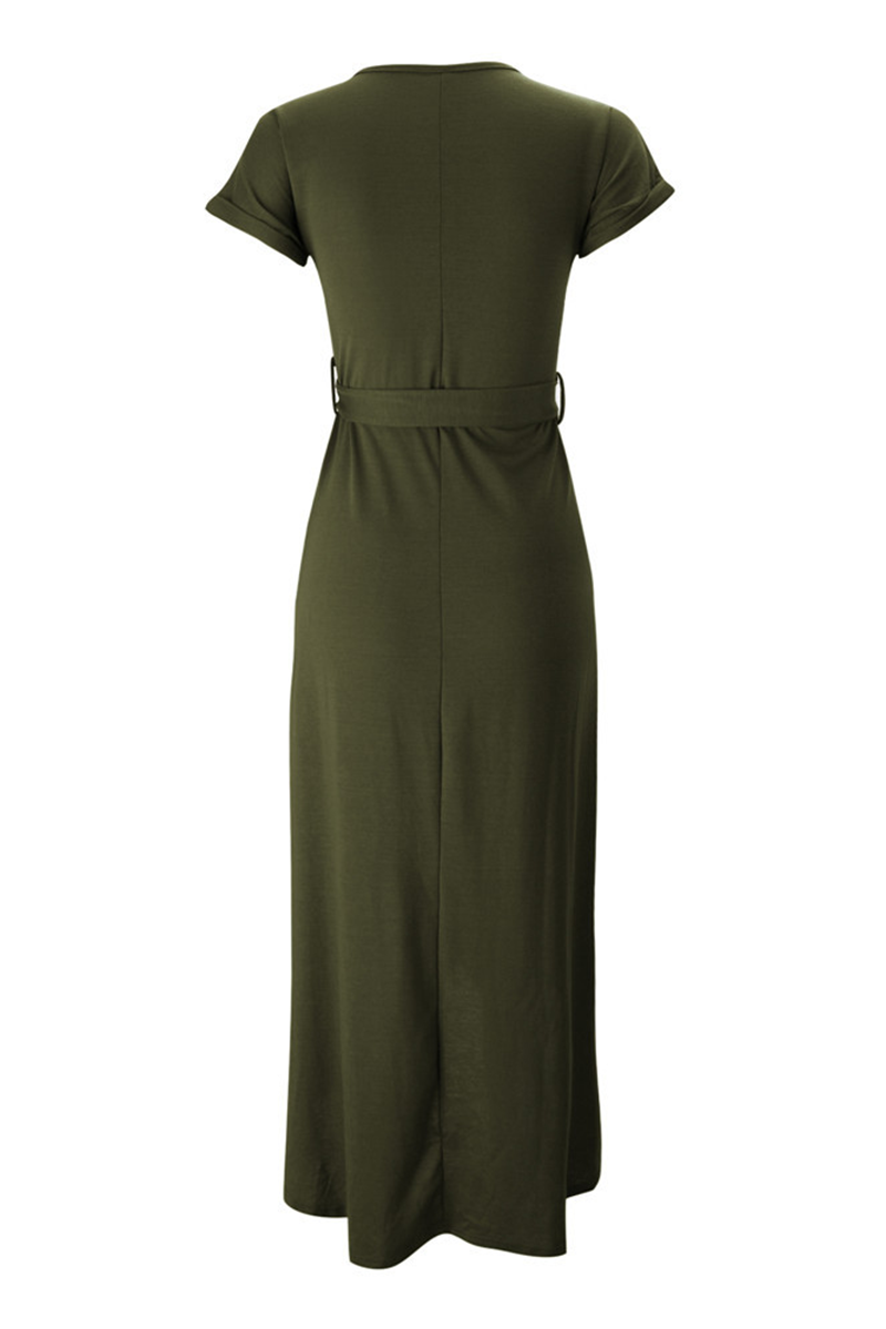 Leona | Elegant Wrap Midi Dress