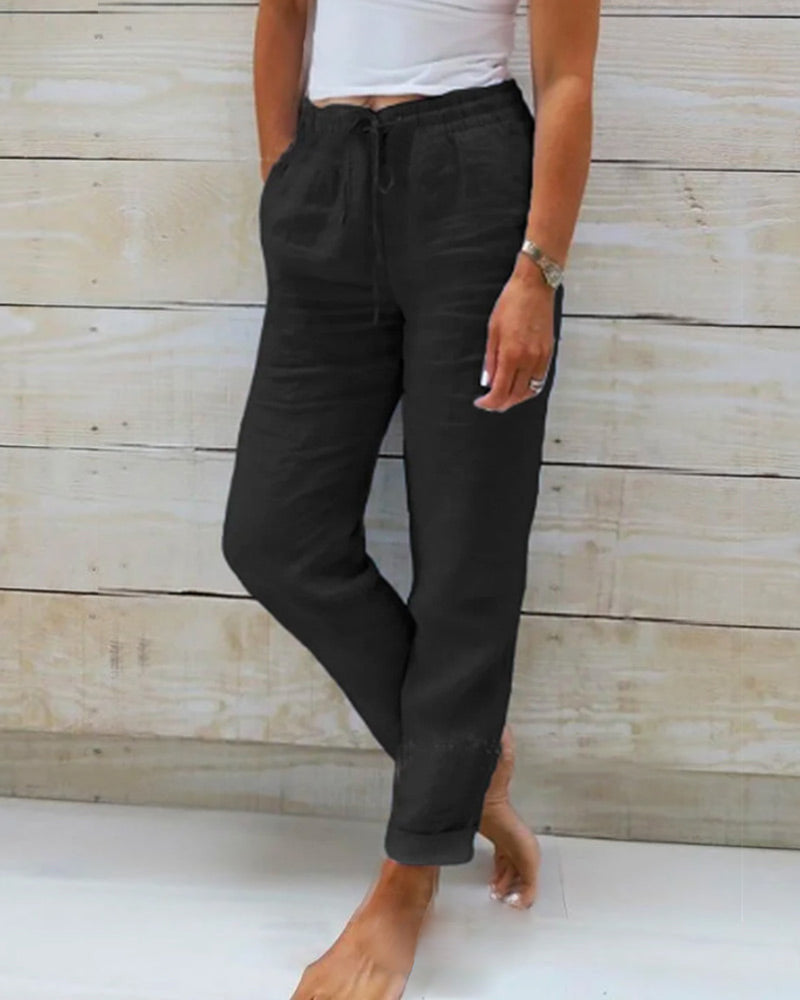 Elizabeth | Cotton Comfort Pants