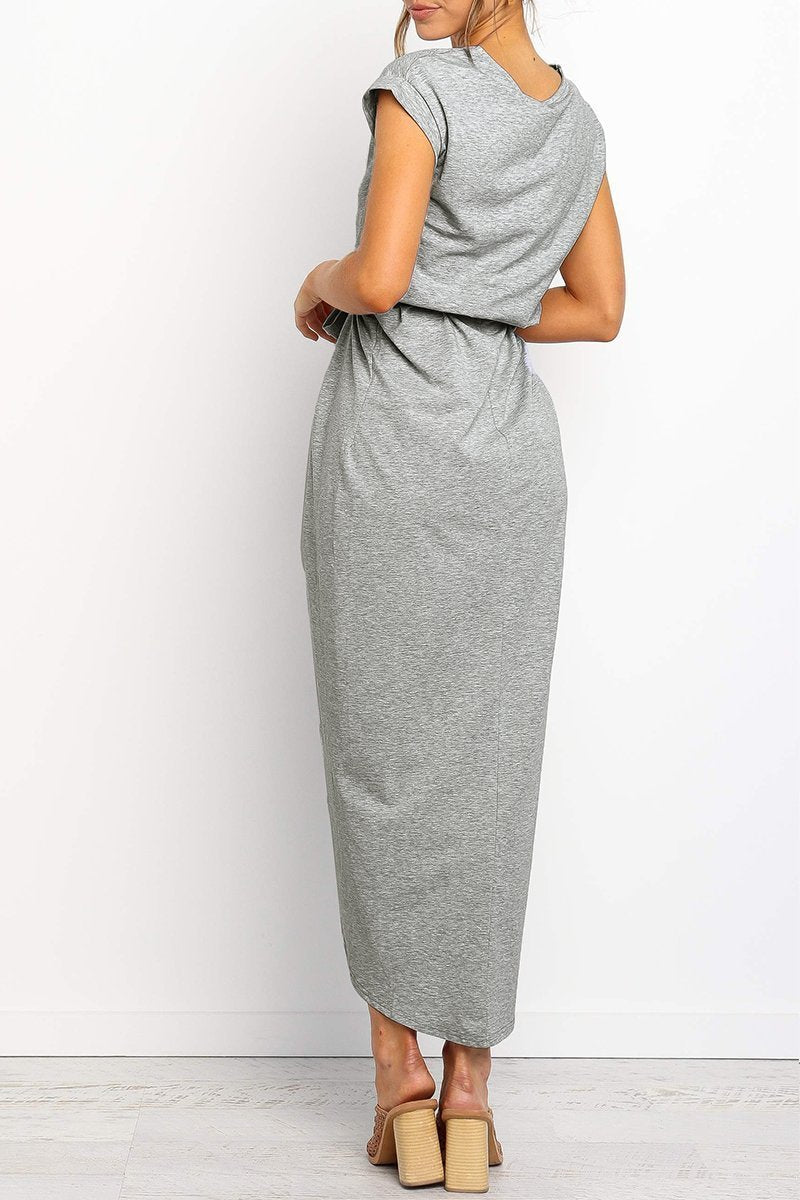 Leona | Elegant Wrap Midi Dress