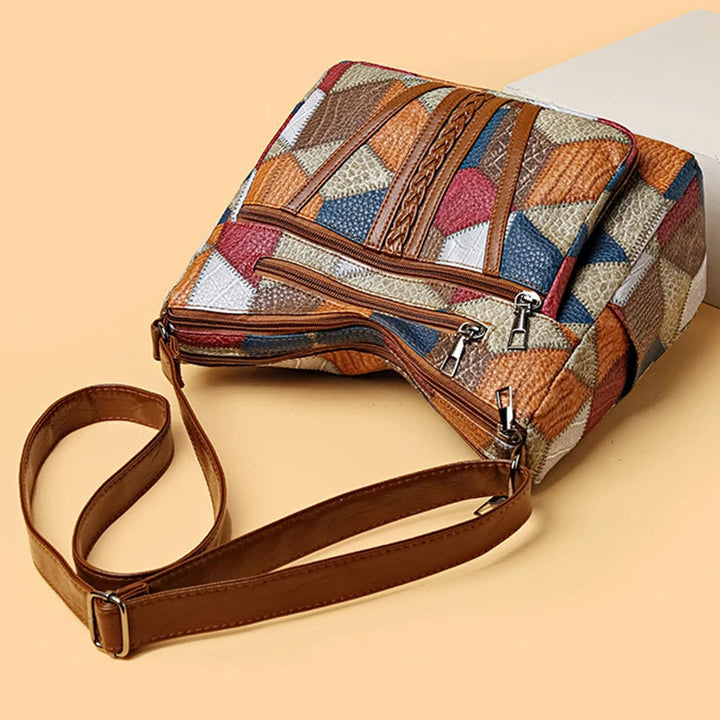 Marisol | Patchwork Crossbody Shoulder Bag