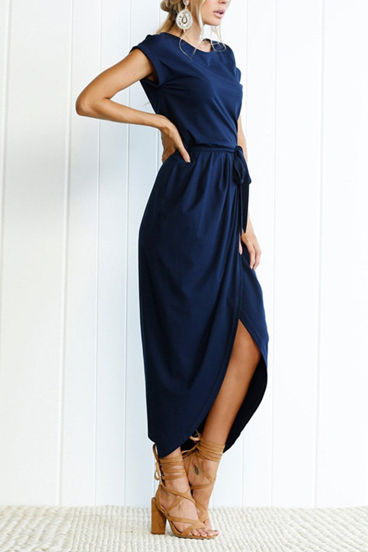 Leona | Elegant Wrap Midi Dress