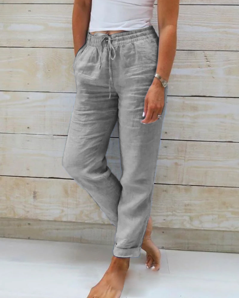 Elizabeth | Cotton Comfort Pants