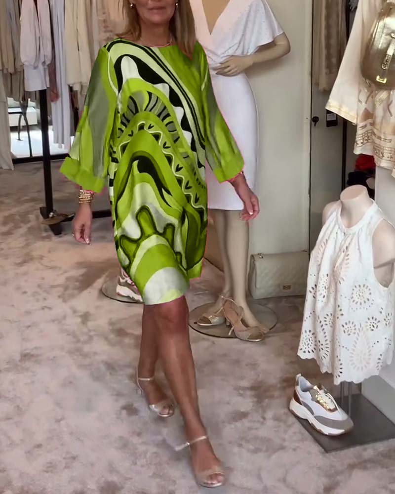 XENIA | Colourful spring Dress