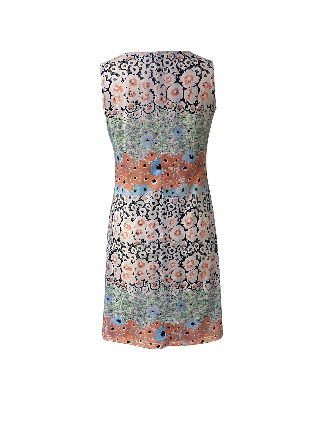 Yula Figure-Flattering Flower Dress