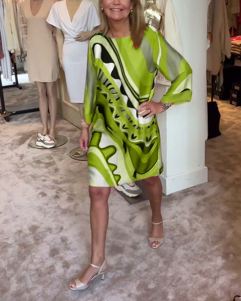 XENIA | Colourful spring Dress