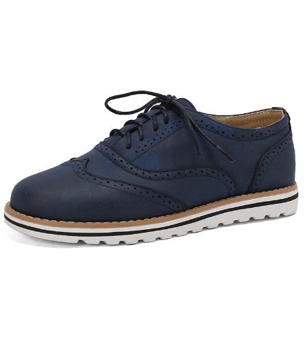 Amara | Comfortable Lace-Up Oxford Shoes