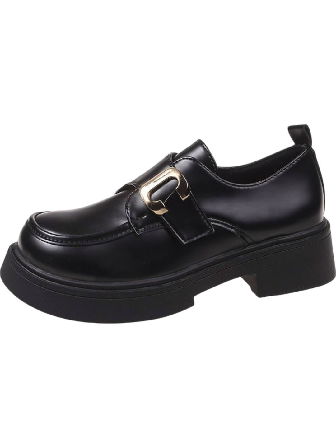 Evelyn | Chunky Buckle Loafers for Women