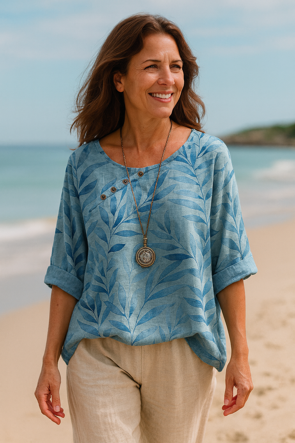 Marielle | Casual Printed Blouse