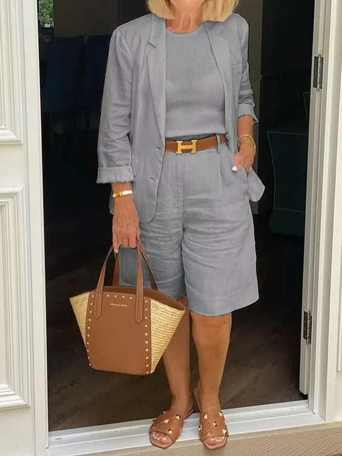 Amandina | Casual Set Blazer and Shorts