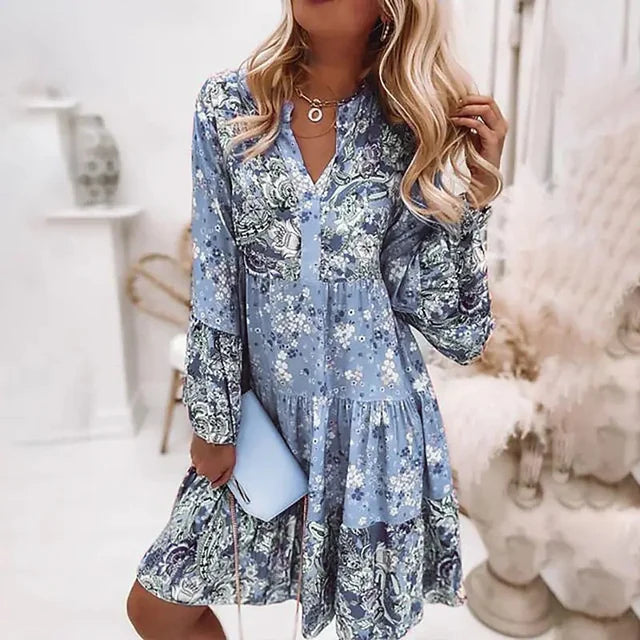 Waist-Enhancing Floral Sculpt Dress