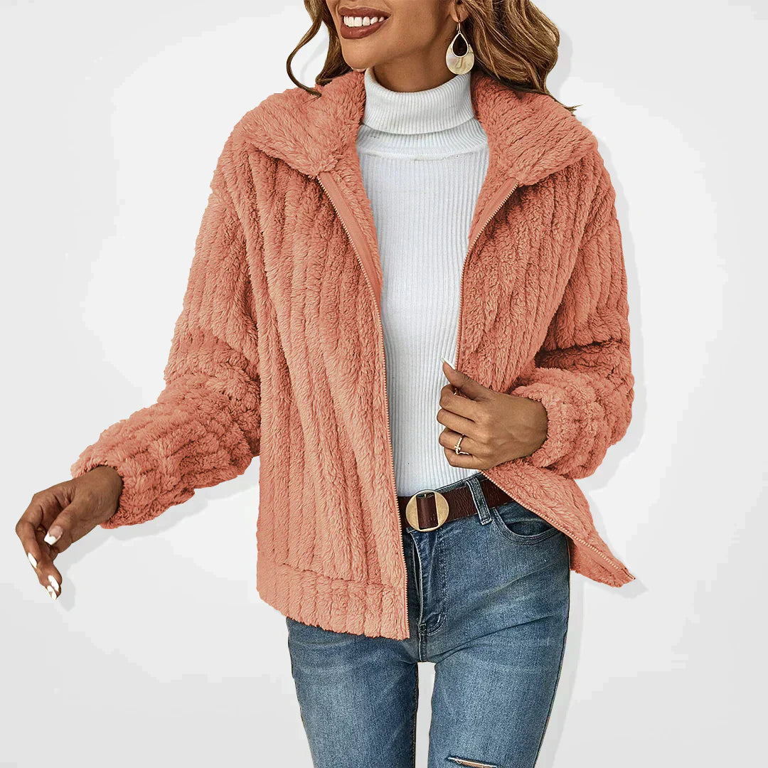 Rhonda - Casual plushy cardigan