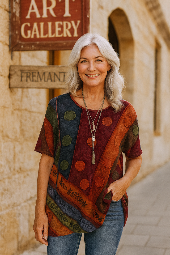 Viola | Boho Patterned Women’s Tunic