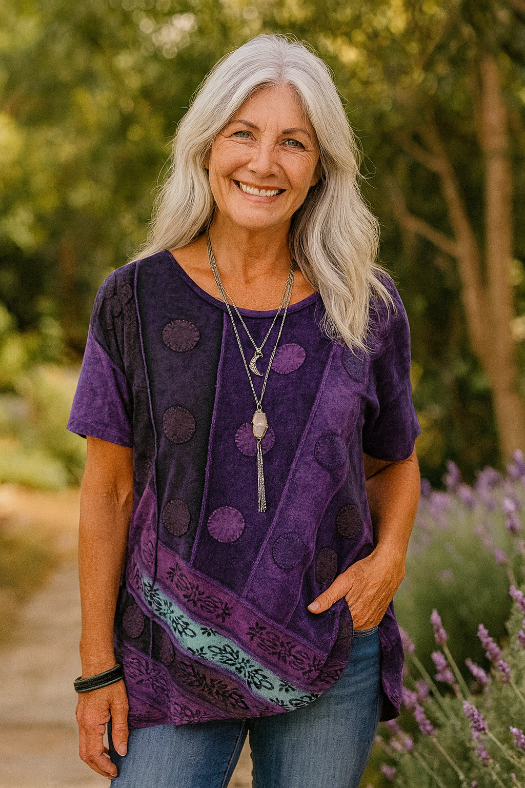 Viola | Boho Patterned Women’s Tunic