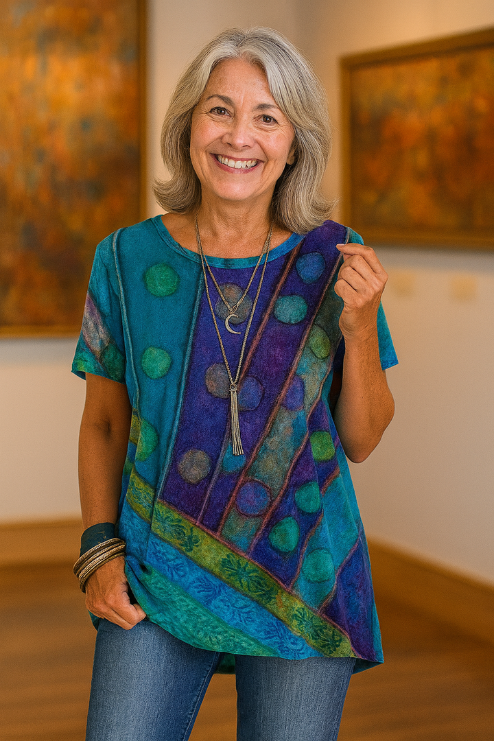 Viola | Boho Patterned Women’s Tunic