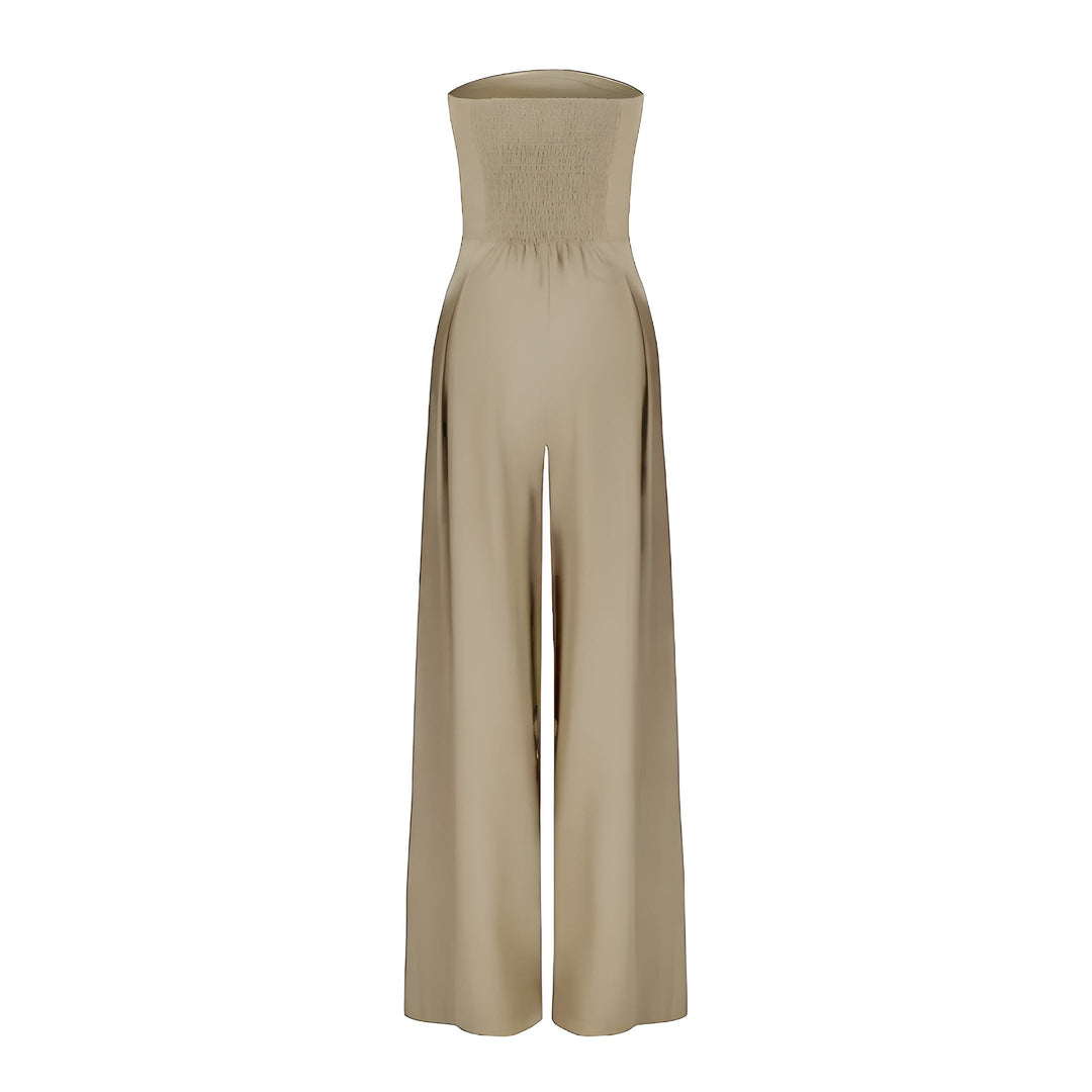 Celine | Strapless Wide-Leg Jumpsuit