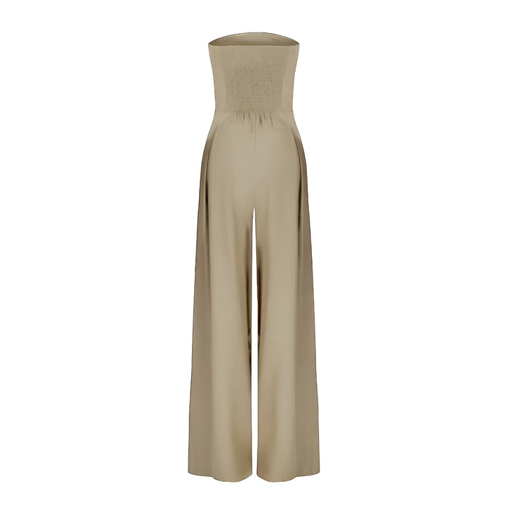 Celine | Strapless Wide-Leg Jumpsuit