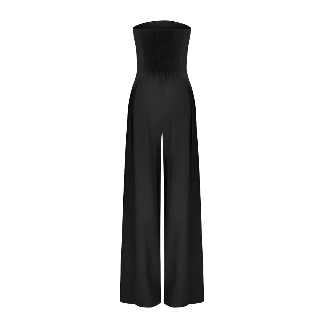 Celine | Strapless Wide-Leg Jumpsuit