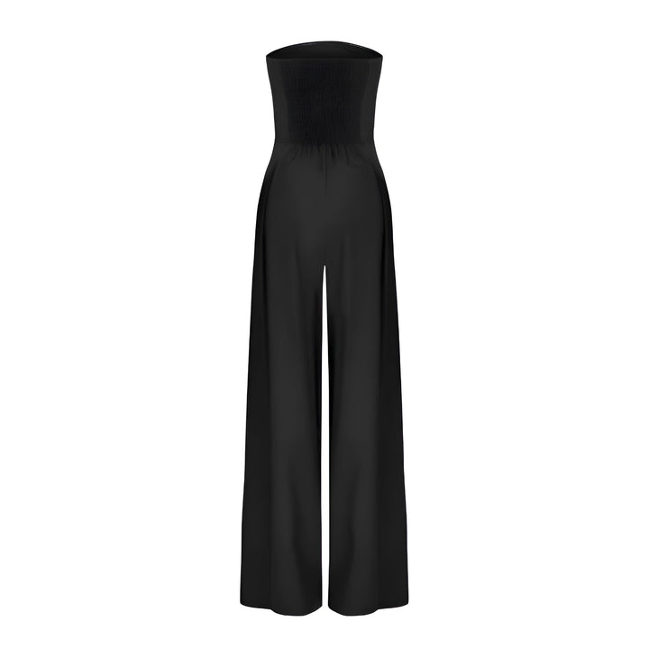 Celine | Strapless Wide-Leg Jumpsuit