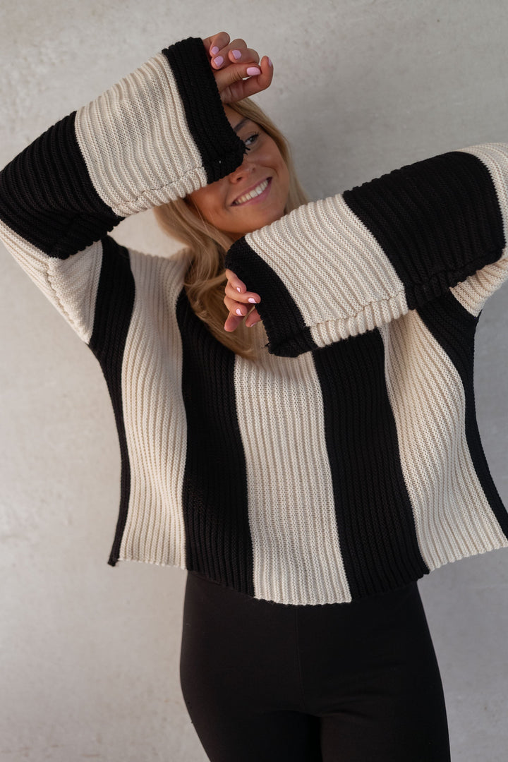 Mila | Striped Women’s  Knit Sweater