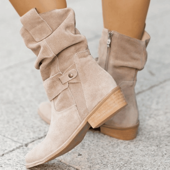 Lexie | Chic Slouch Mid-Calf Boots
