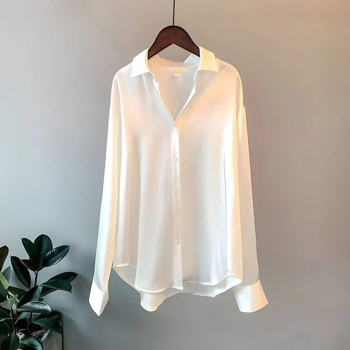 Elora | Relaxed Button-Down Blouse