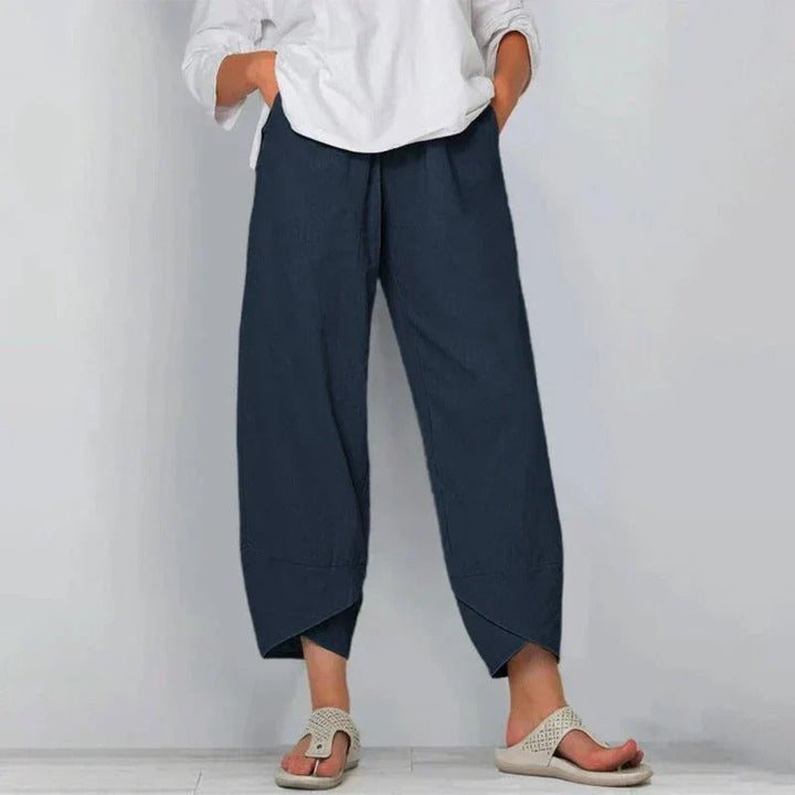 Marise | Relaxed Linen Tapered Pants