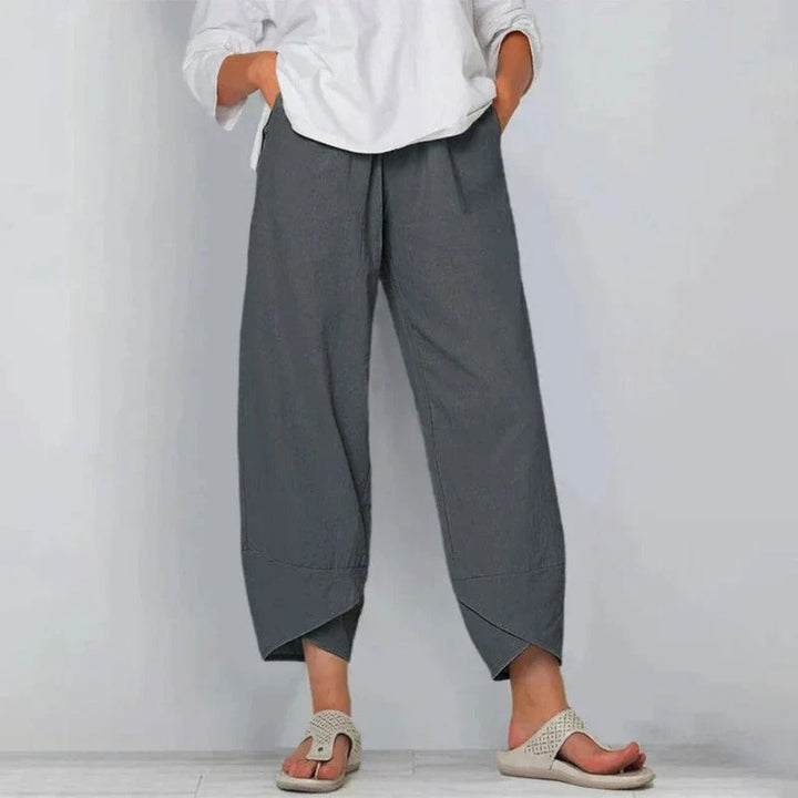 Marise | Relaxed Linen Tapered Pants
