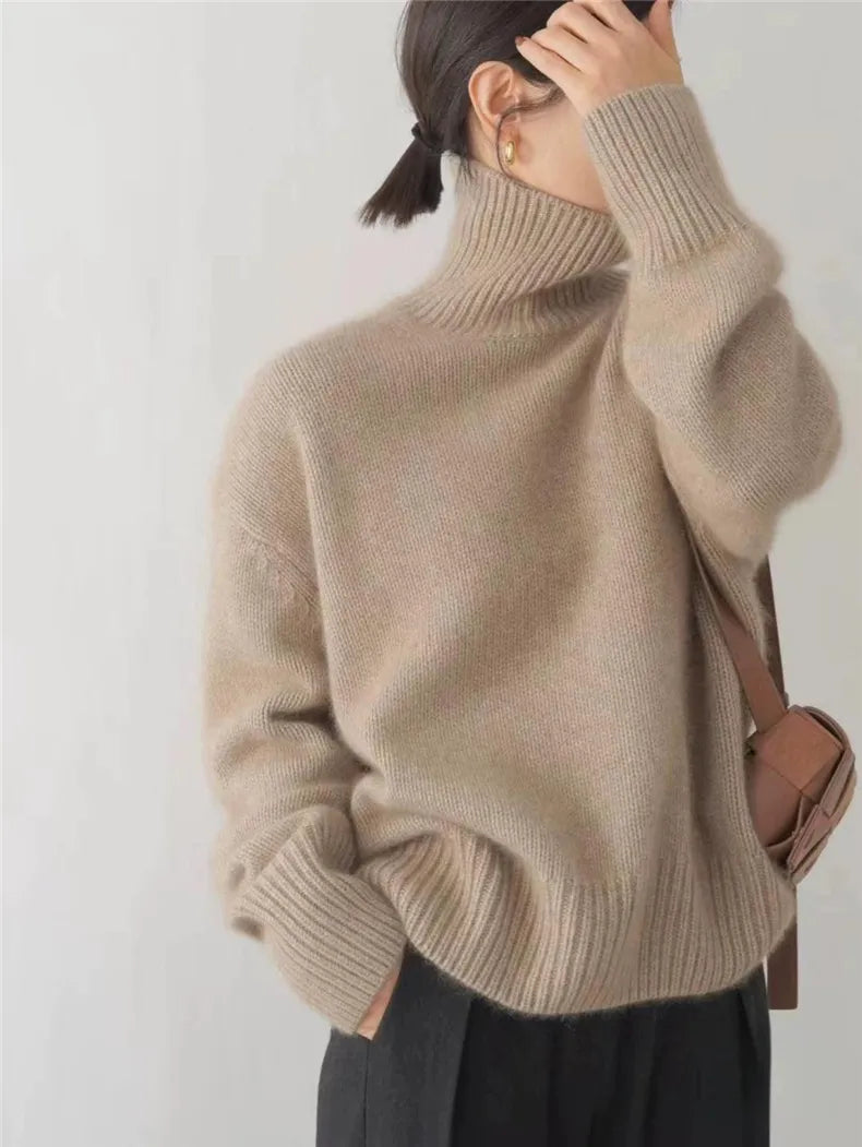 Lizzy - Turtleneck comfy sweater