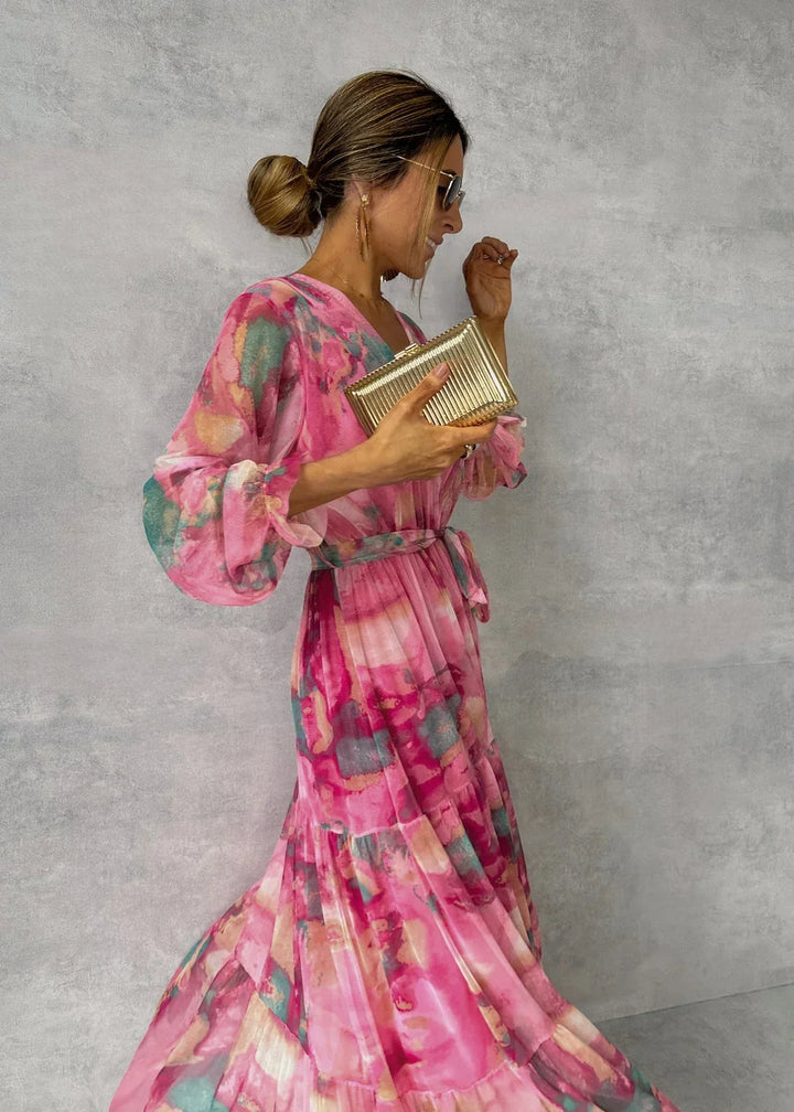 Juliette | Floral Wrap Maxi Dress