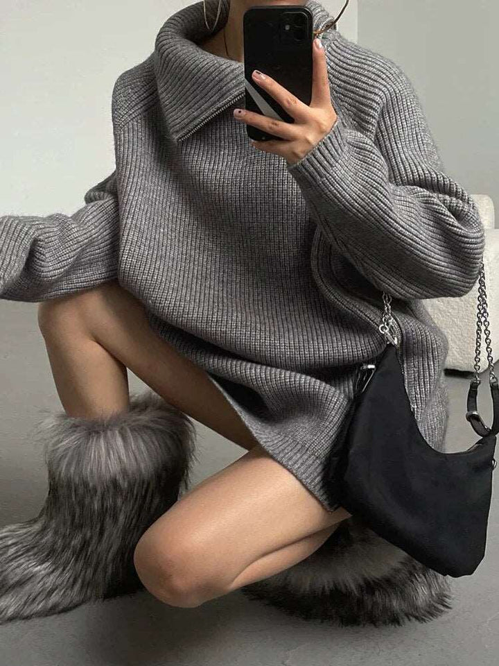 Oversized Turtleneck