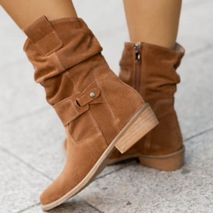 Lexie | Chic Slouch Mid-Calf Boots