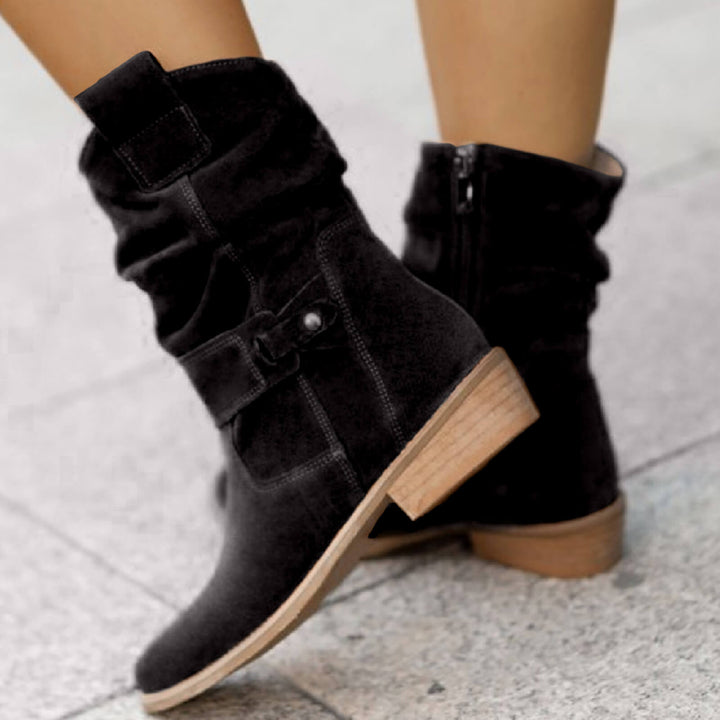 Lexie | Chic Slouch Mid-Calf Boots