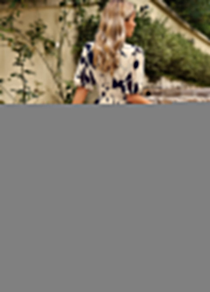 Selene | Luxurious Floral Midi Dress