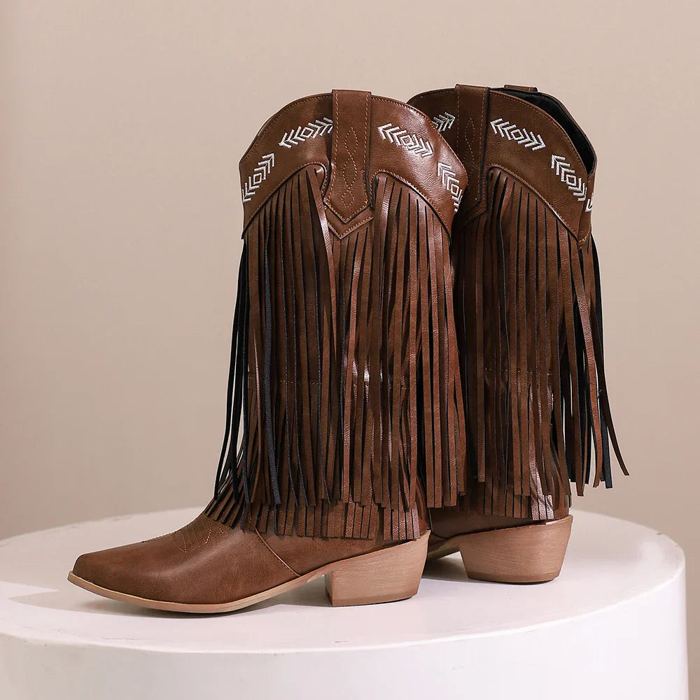 Renae | Fringe Western Boots