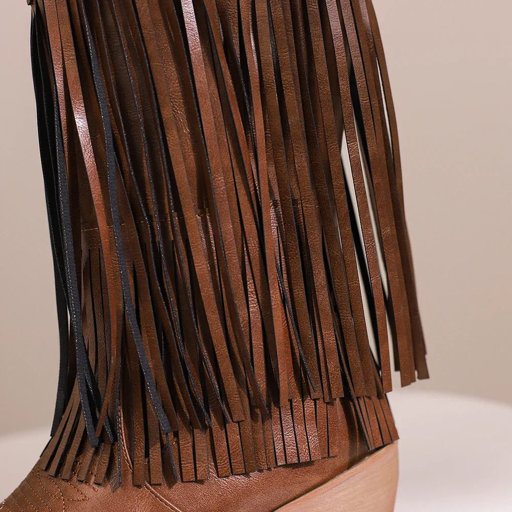 Renae | Fringe Western Boots