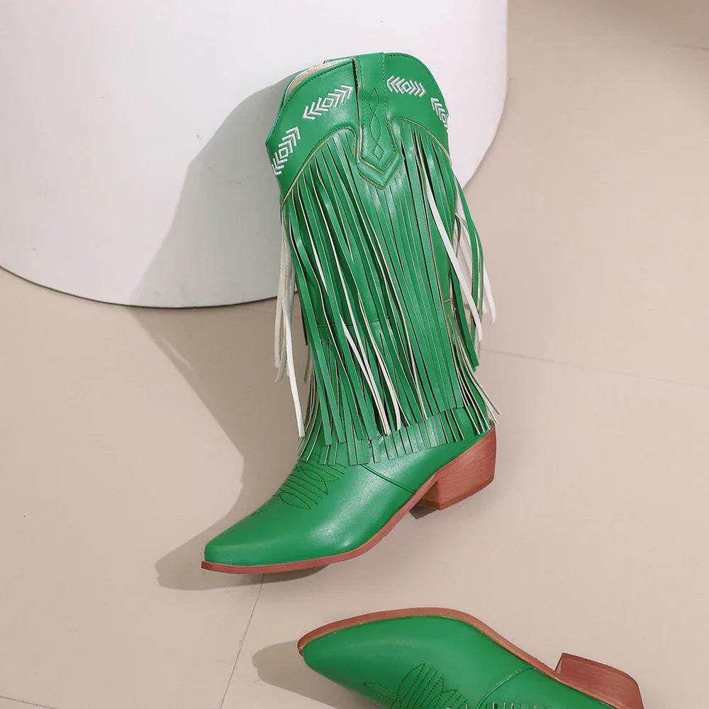 Renae | Fringe Western Boots
