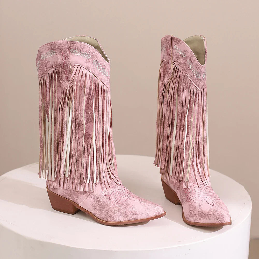 Renae | Fringe Western Boots