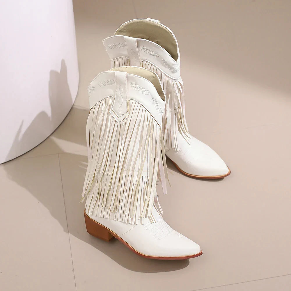 Renae | Fringe Western Boots