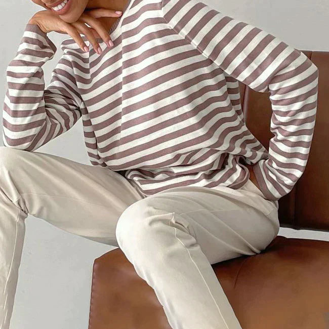 SARA - Striped Cotton Shirt