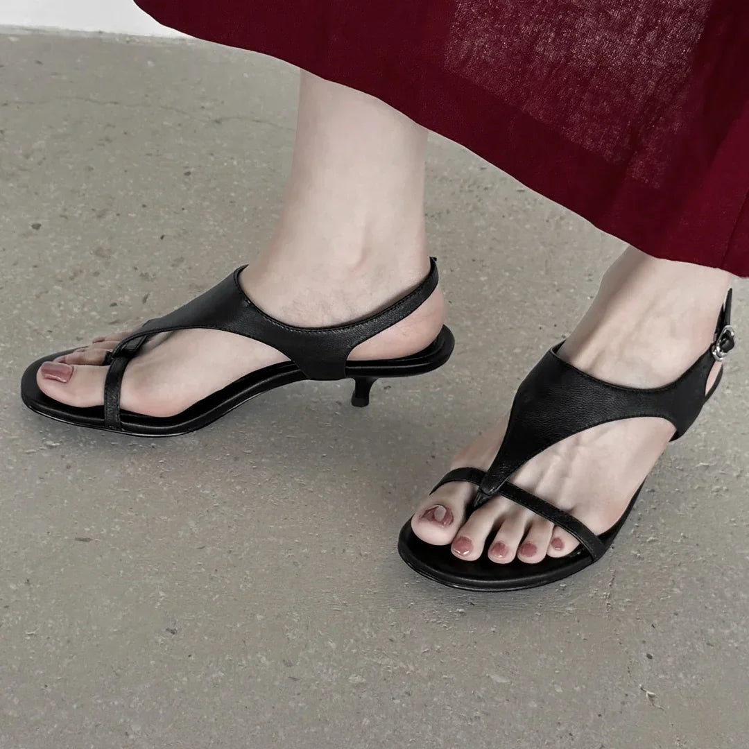 Elora | Elegant Slingback Heeled Sandals