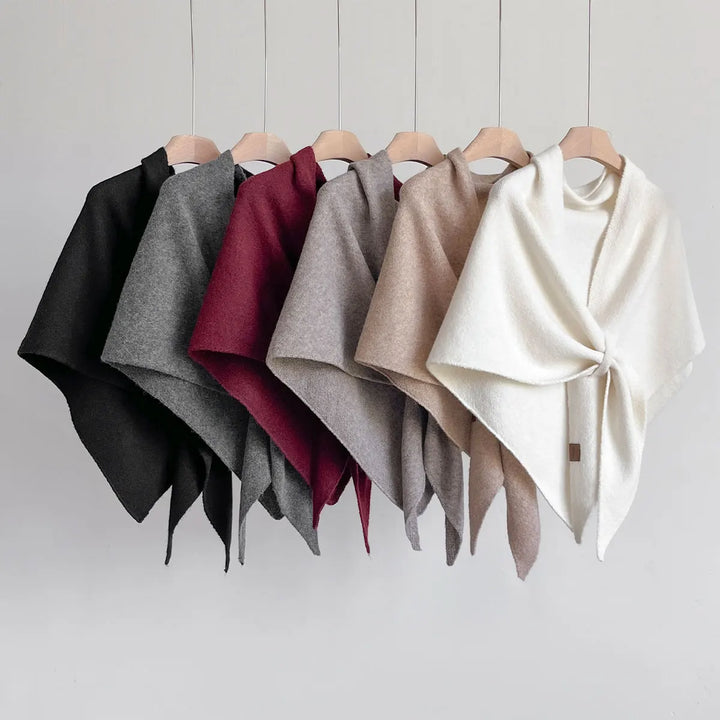 Alba | Tie Front Wrap Shawl