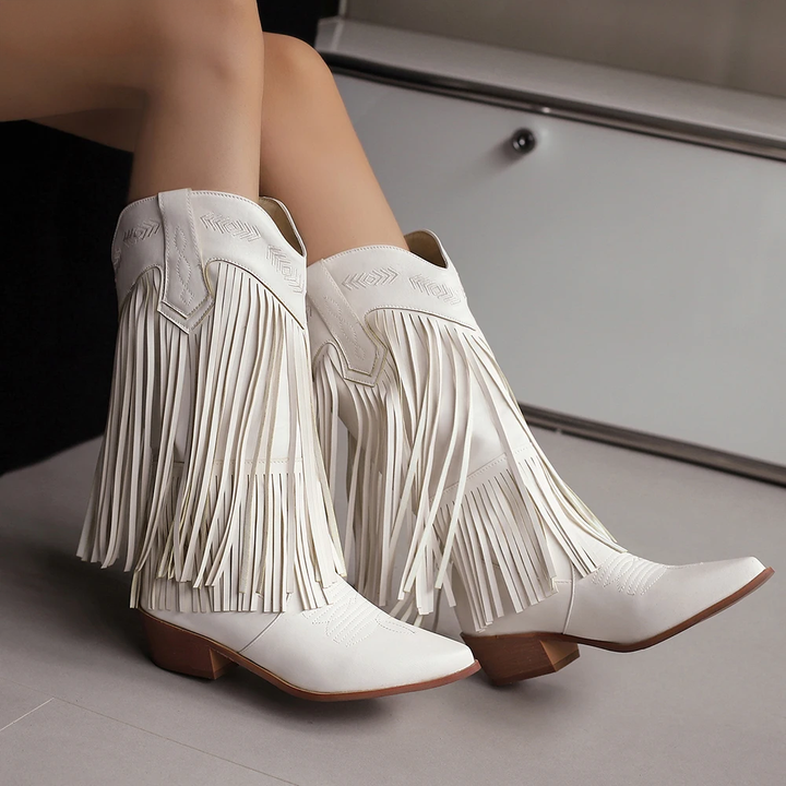 Renae | Fringe Western Boots