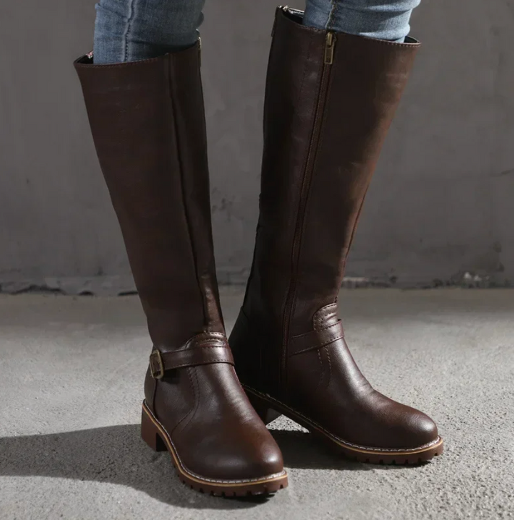 Clarisse | Classic Knee-High Riding Boots